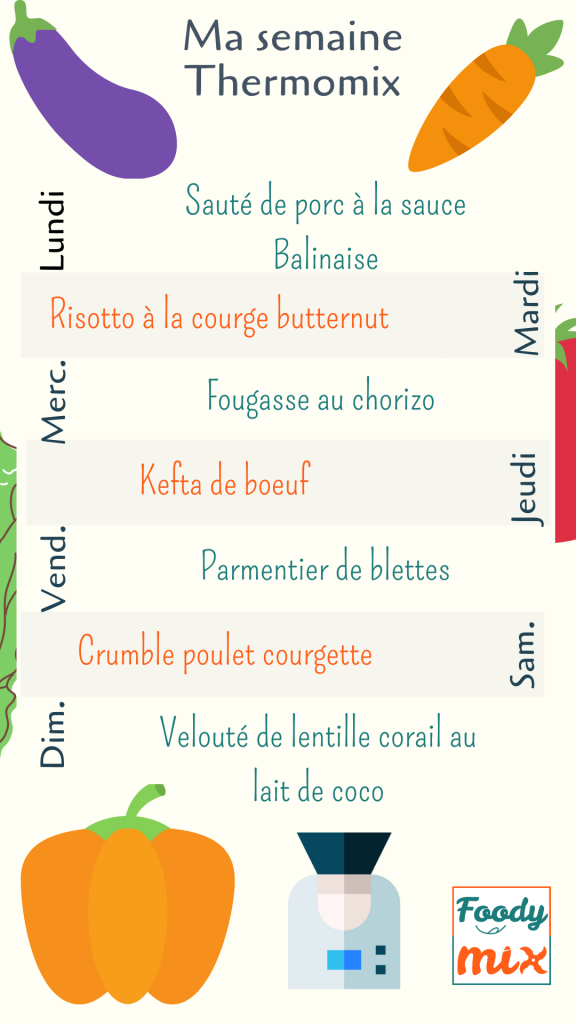 recette thermomix de la semaine