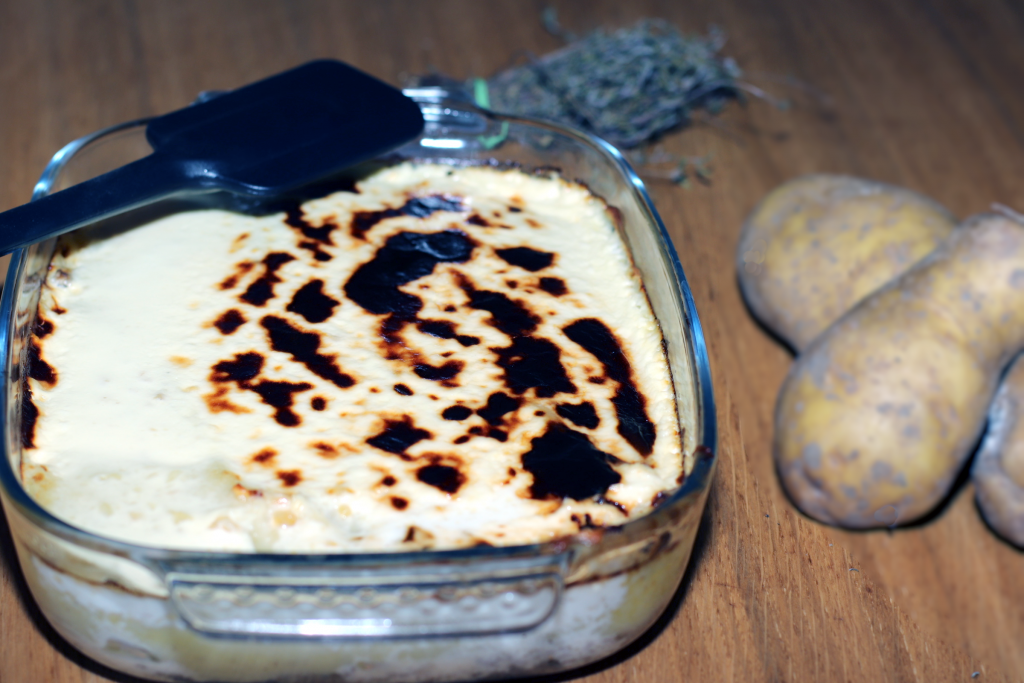 Hachis parmentier à la crème de parmesan au Thermomix