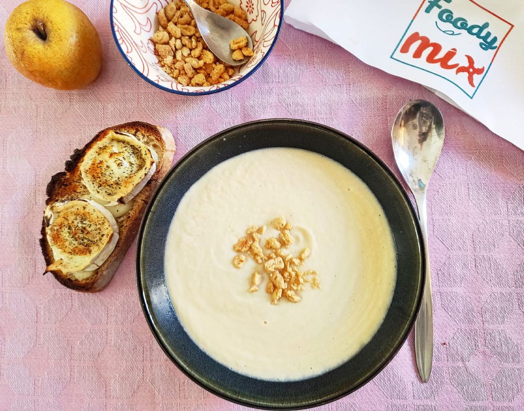 Chou fleur cremeux au lait de coco