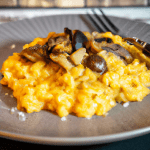 Risotto aux champignons et butternut