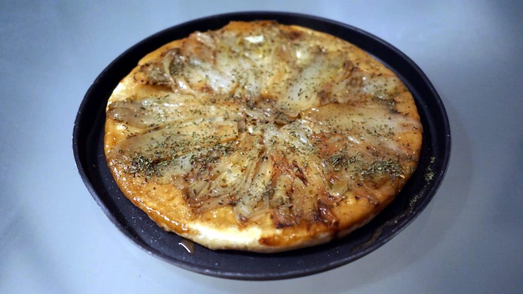 Tatin d'endives au chèvre frais au Thermomix