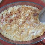 Gratin pomme de terre panais au lomo espagnol