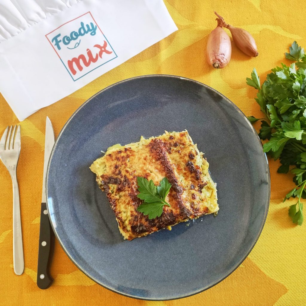 Lasagne truites et poireaux