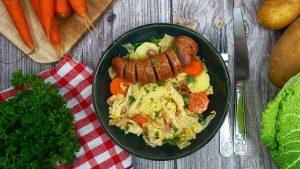 Petite potée de chou à la Loraine