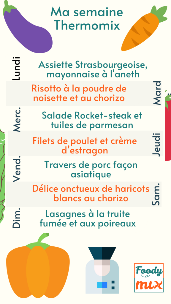 Story Recette semaine 3