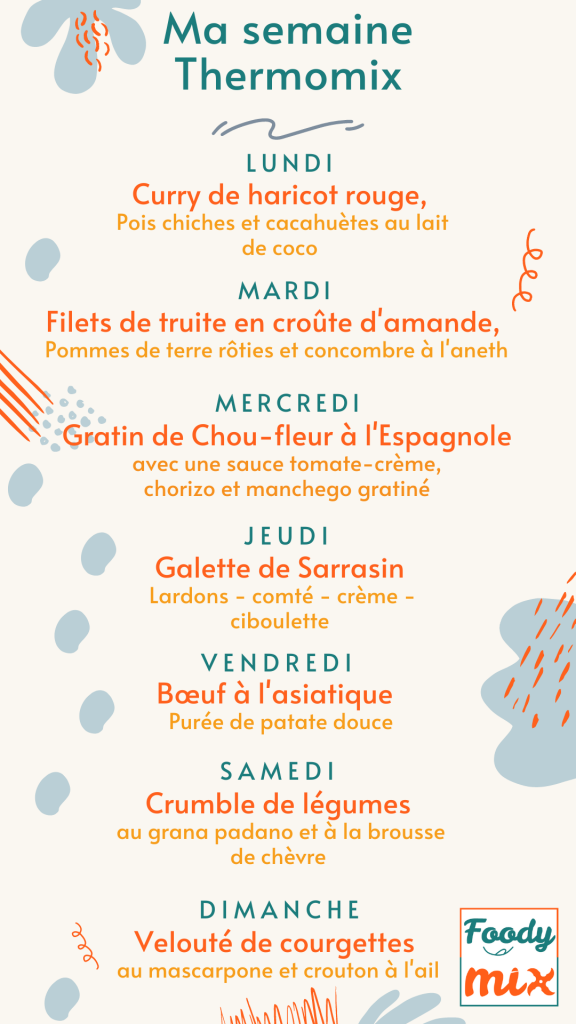 Copie de Story Recette semaine