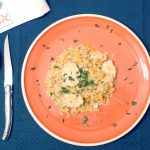 Riz de camargue au poulet et aux petits légumes