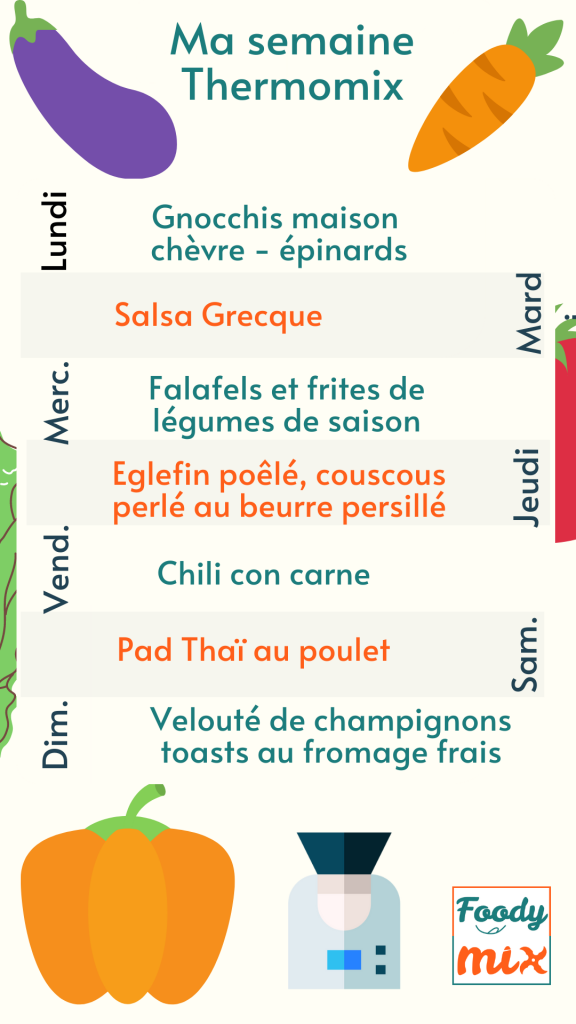 Story Recette semaine 1