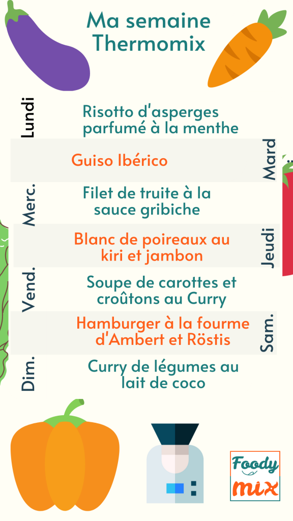 Story Recette semaine