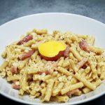 Macaroni alla Carbonara et pecorino DOP
