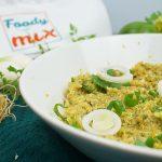 Risotto de quinoa au lait de coco et persil