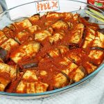 Cannelloni d'aubergines à la sauce tomate