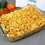 Crumble de légumes d'été au cantal