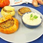 Petits Farcis provençaux et riz de Camargue au jus de cuisson