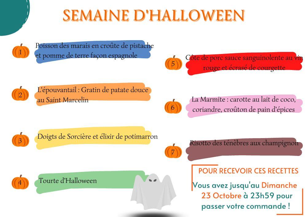 recettes Thermomix pour Halloween
