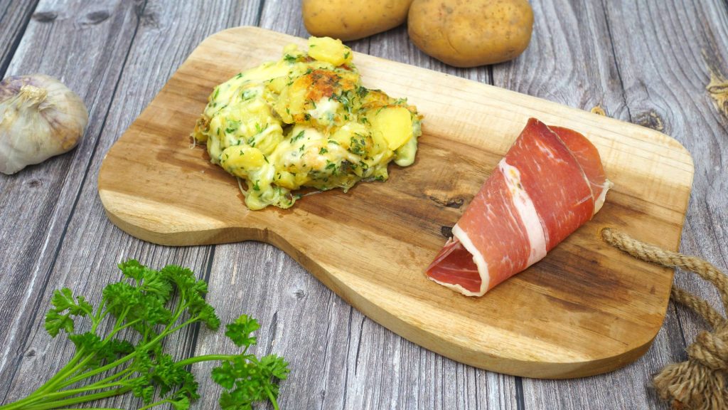 La truffade façon Foodymix et son jambon de pays