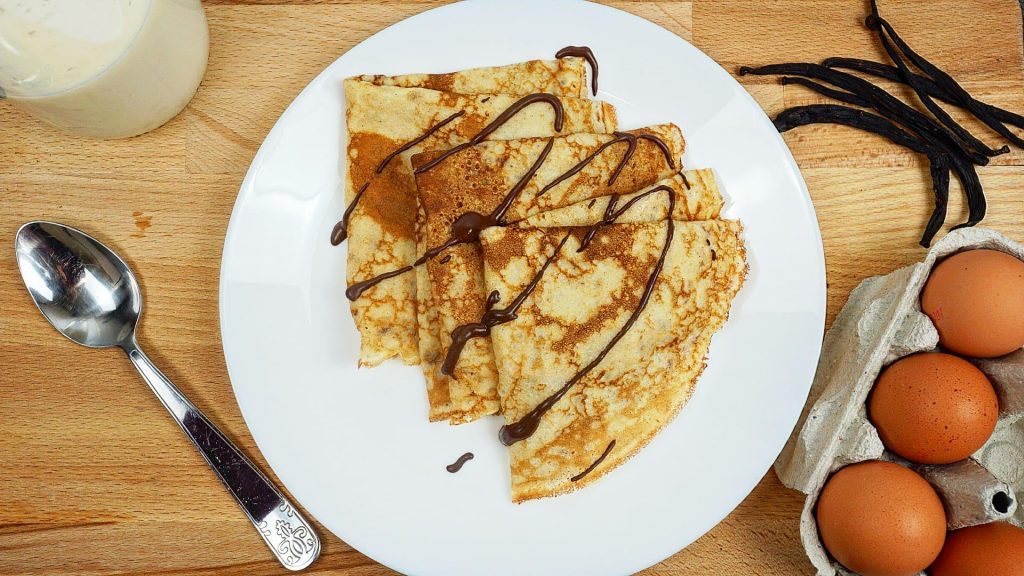 Pâte à crêpes légère à la vanille de Madagascar