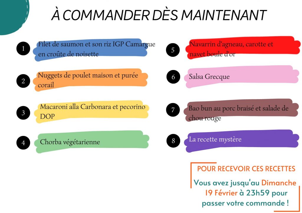 recettes Thermomix - Companion - Monsieur Cuisine-... pour la semaine du 20 au 26 Février