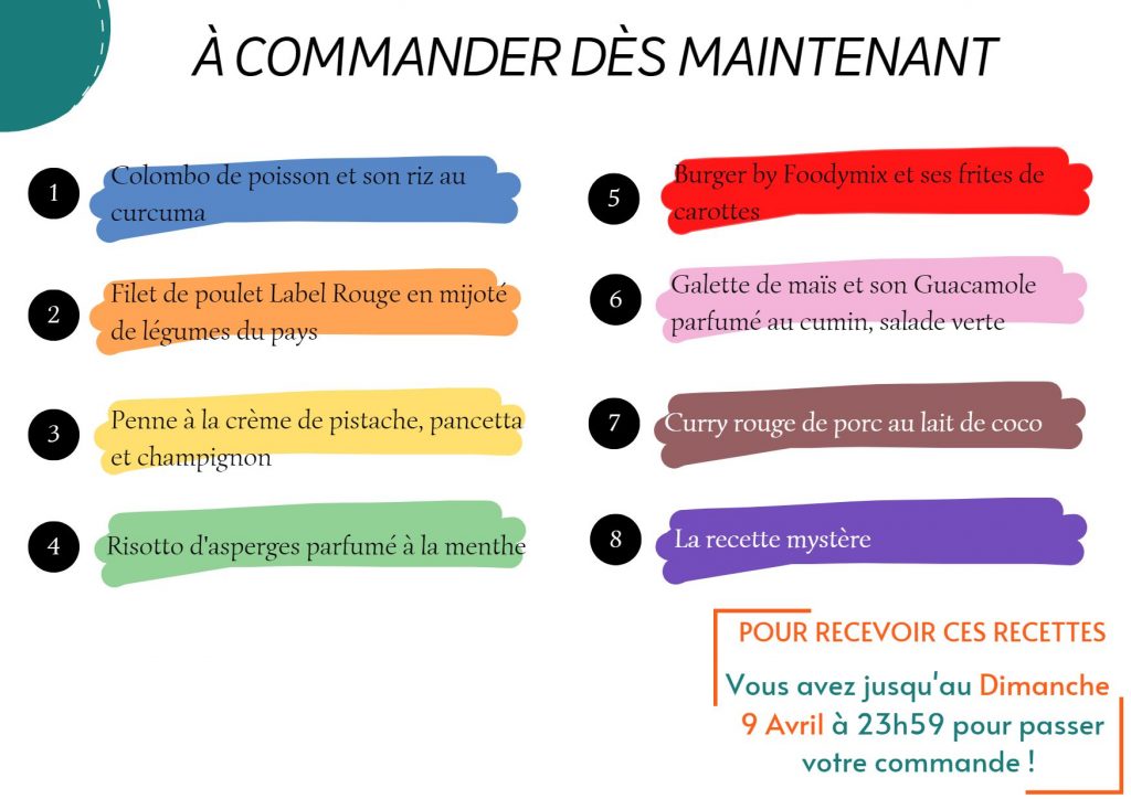recettes Thermomix - Companion - Monsieur Cuisine-... pour la semaine du 10 au 16 Avril