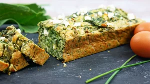 Cake fondant féta - épinards