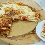 Quiche onctueuse tomate cerise et asperge