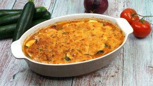 Crumble de légumes du soleil rôtis