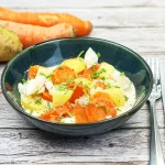 Blanquette de poisson aux zestes d'orange